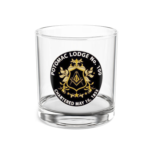 Potomac Lodge No. 100 10oz Rocks Glass