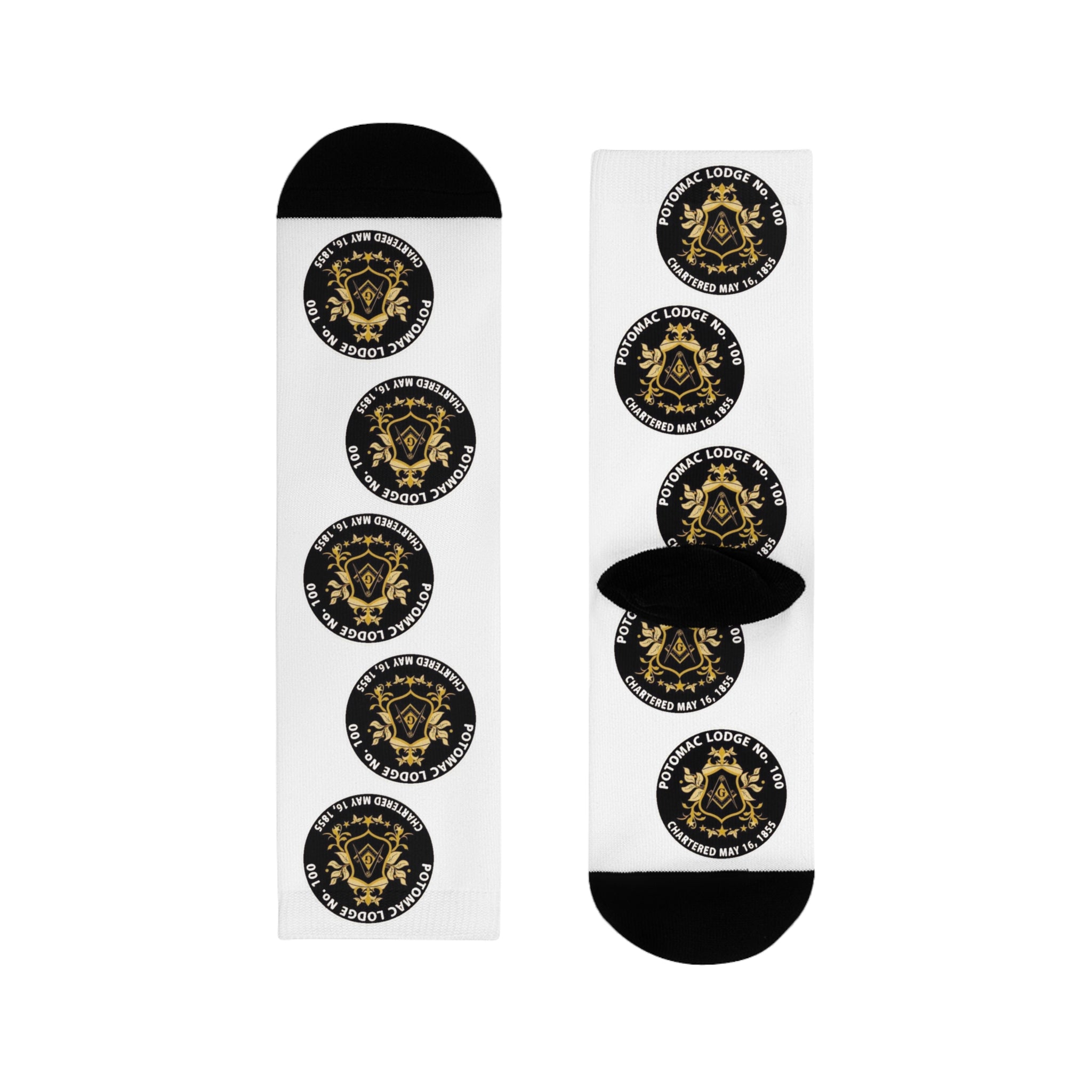 Crew Socks —Potomac 100 Emblem Socks