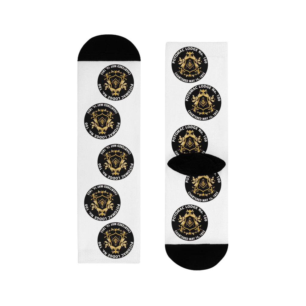 Crew Socks —Potomac 100 Emblem Socks