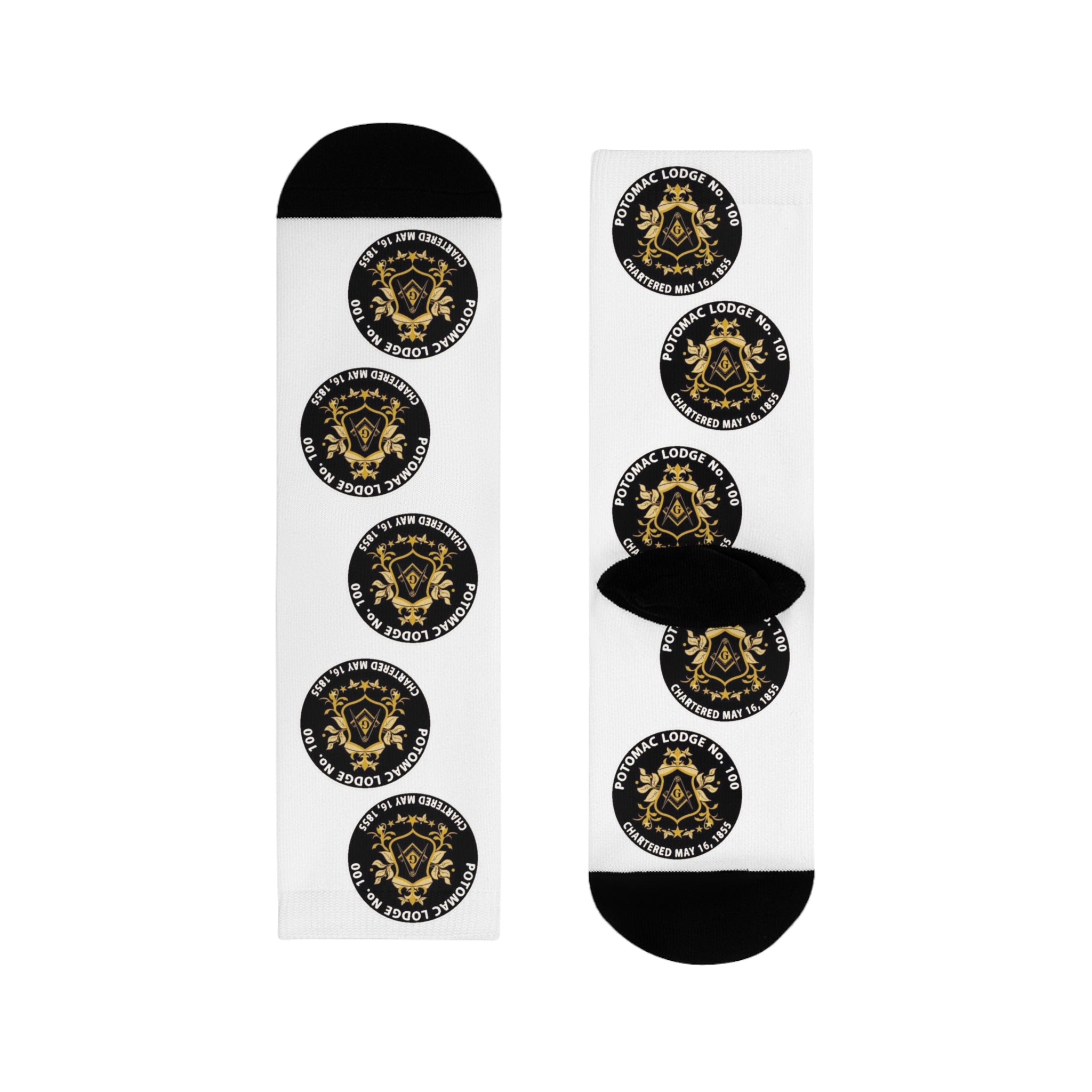 Crew Socks —Potomac 100 Emblem Socks