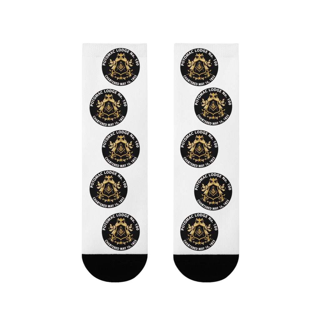 Crew Socks —Potomac 100 Emblem Socks